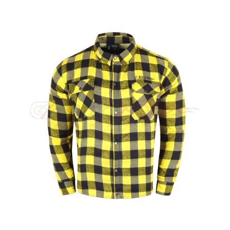 Men Motorcycle Armored Kevlar Flannels Shirts